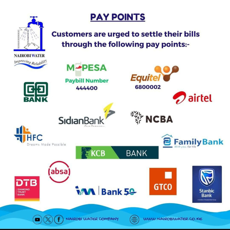 07-29 Ongoing Pay Points in Nairobi, Kenya