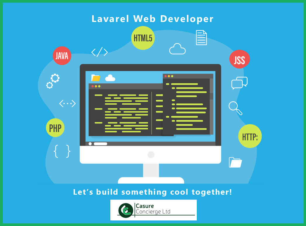 Lavarel Web Developer Needed