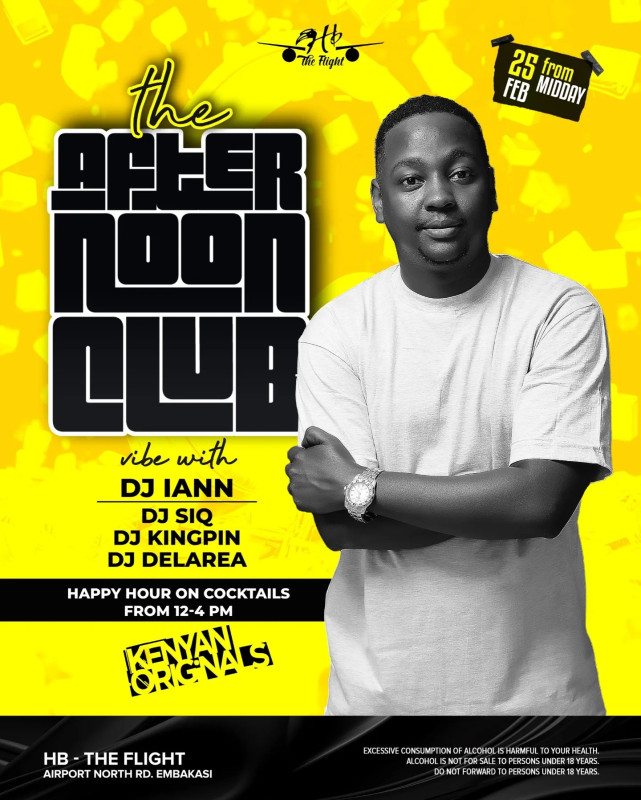 The Afternoon Club At Horn Bill The Flight Embakasi