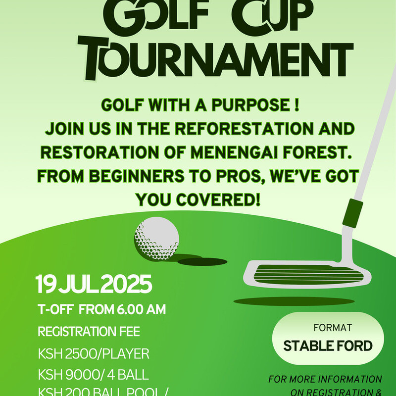 07-19 Conservation Golf Cup Tournament