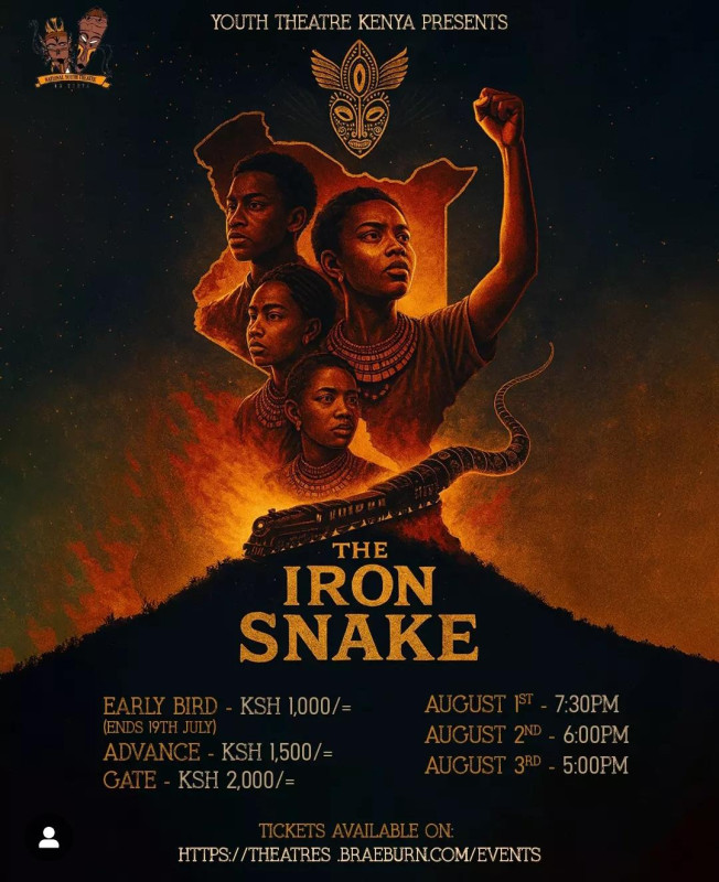 08-01 The Iron Snake Performance at Nairobi, Kenya