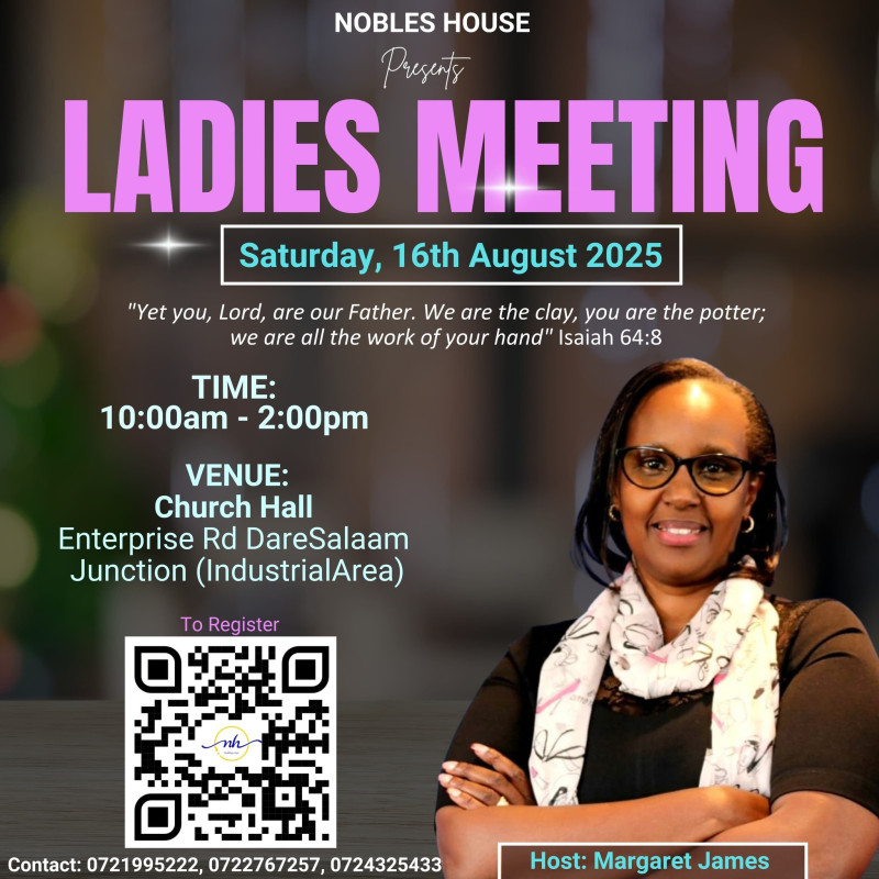 08-16 Ladies Meeting at Church Hall