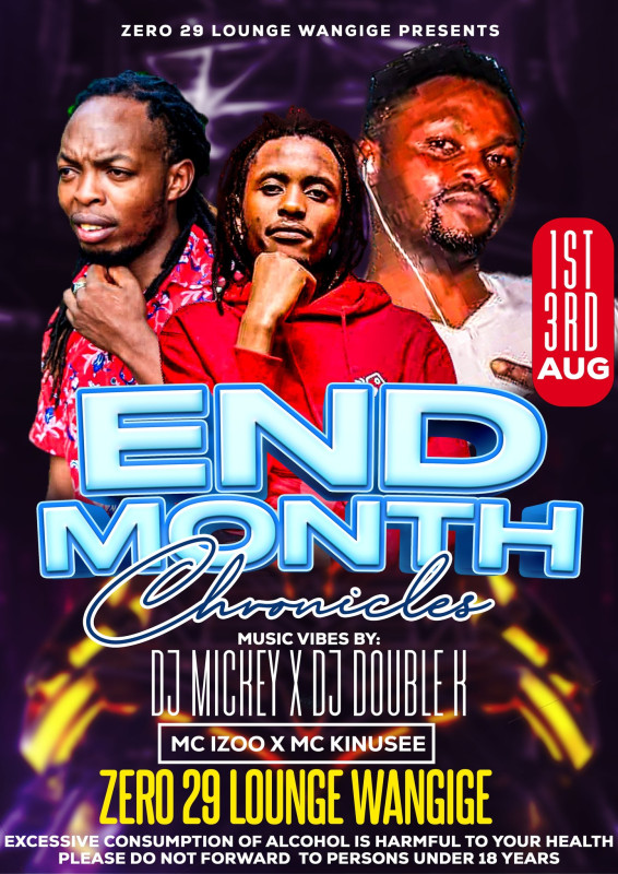 08-01 End Month Chronicles at Zero 29 Lounge Wangige