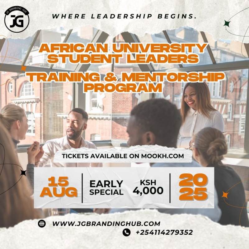 08-15 African University Student Leaders Training & Mentorship Program JG Branding Hub