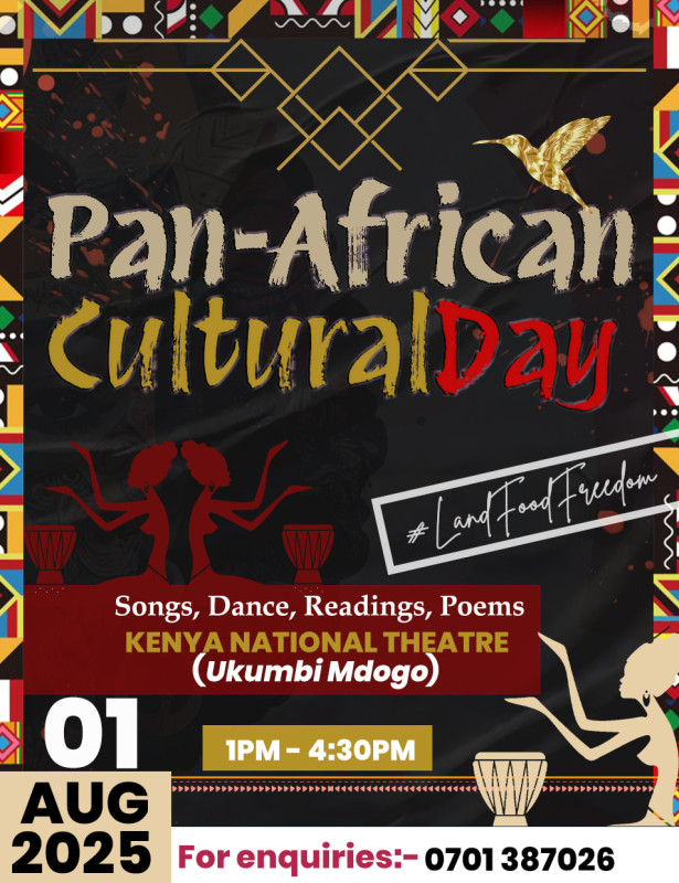 08-01 Celebrate African Heritage at the Pan-African Cultural Day!