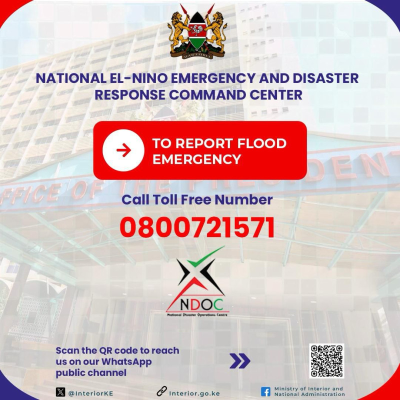 PSAs National El-Nini Emergency And Disaster Response Command Center