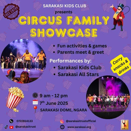 06-09 Circus Family Showcase by Sarakasi Kids Club