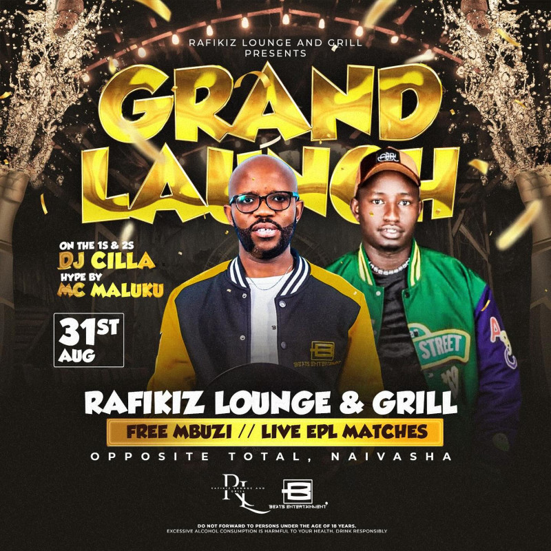 Grand Launch At Rafikiz Lounge And Grill, Naivasha