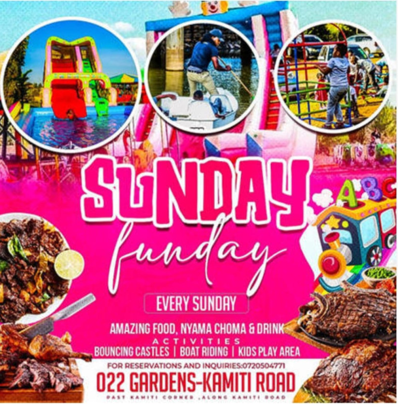 Sunday Funday At 022 Gardens Kamiti Road