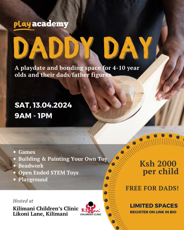 Daddy Day At Kilimani Children's Clinic