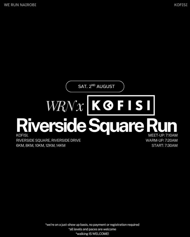 08-02 WRN x KOFISI Riverside Square Run at Riverside Square