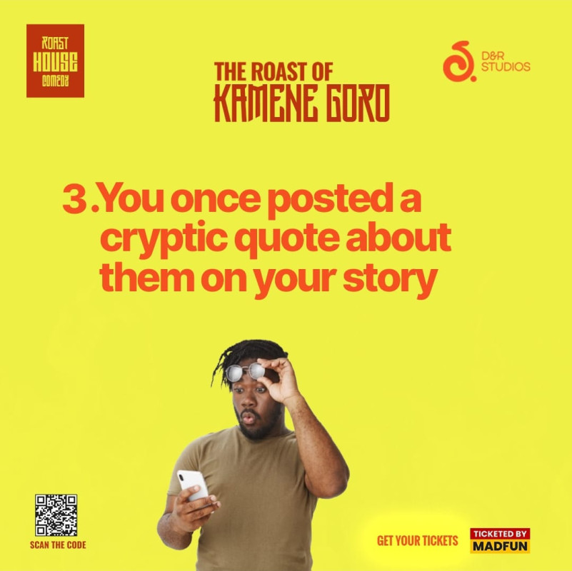 07-31 The Roast Of Kamene Goro at The Red Room