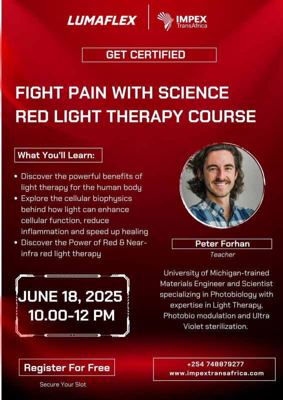 06-18 Red Light Therapy Course with Lumaflex