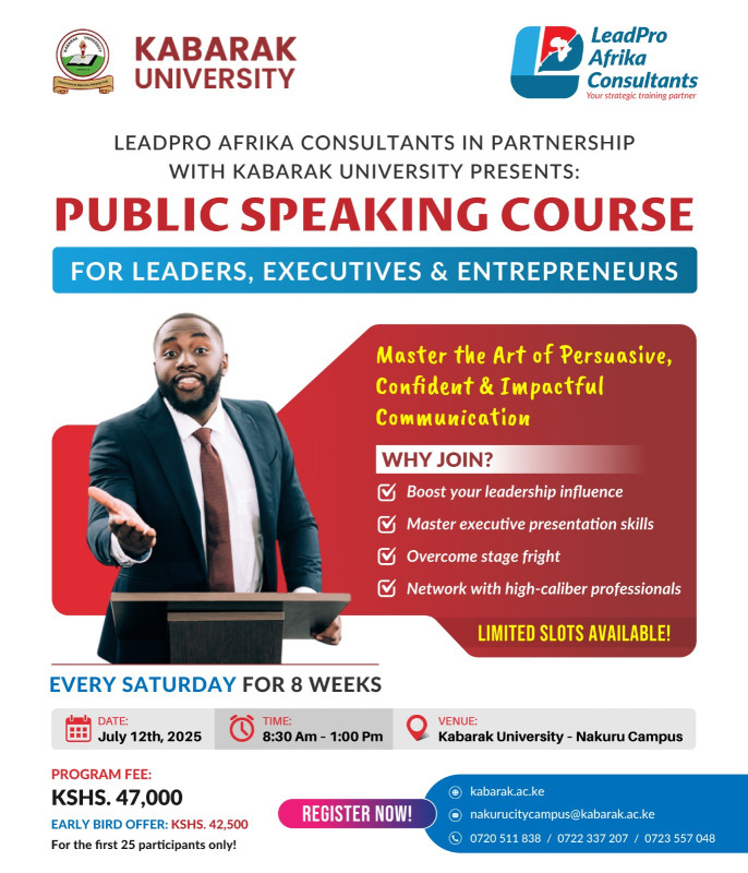07-12 Public Speaking Masterclass