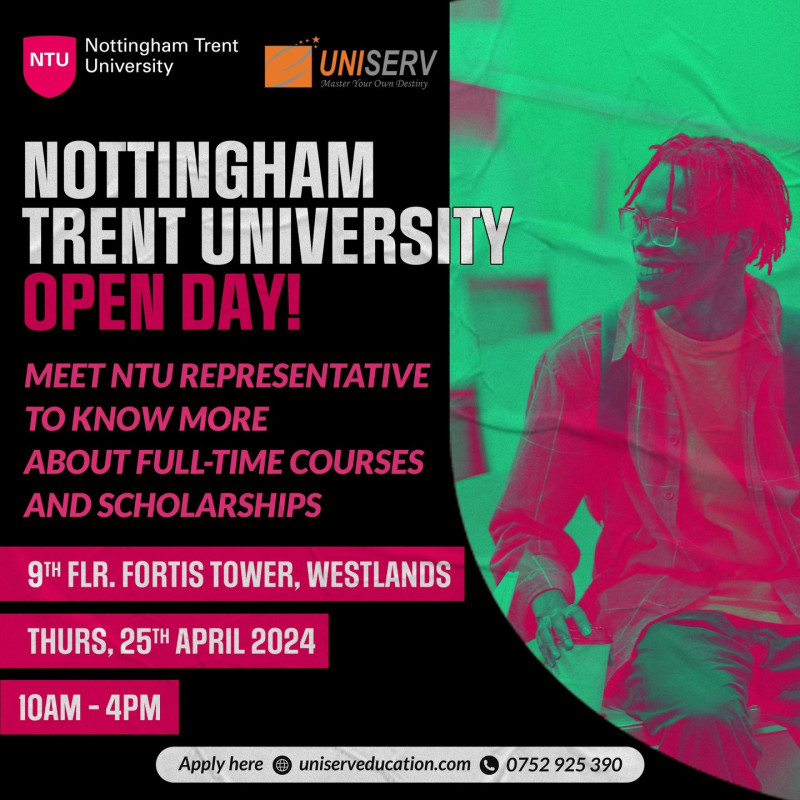 Nottingham Trent university Open Day At Fortis Tower Westlands