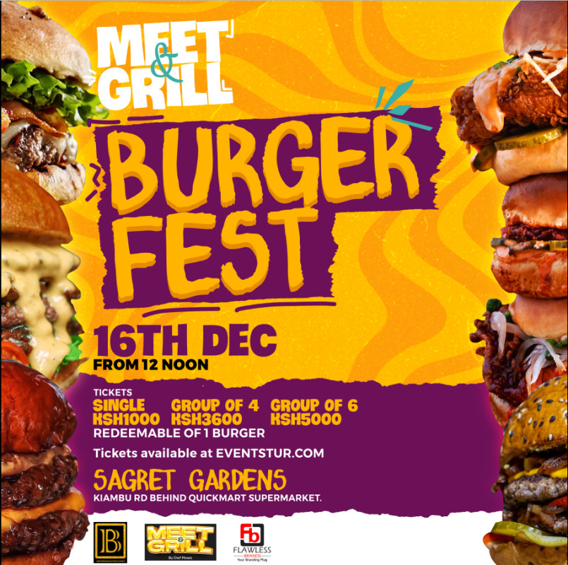 Burger Fest Meet And Grill KE Sagret Gardens Kiambu Rd