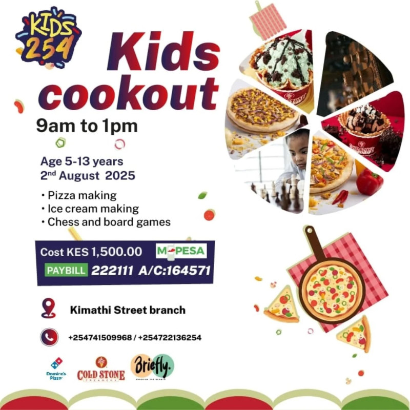 08-02 Kids Cookout at Kimathi Street Branch