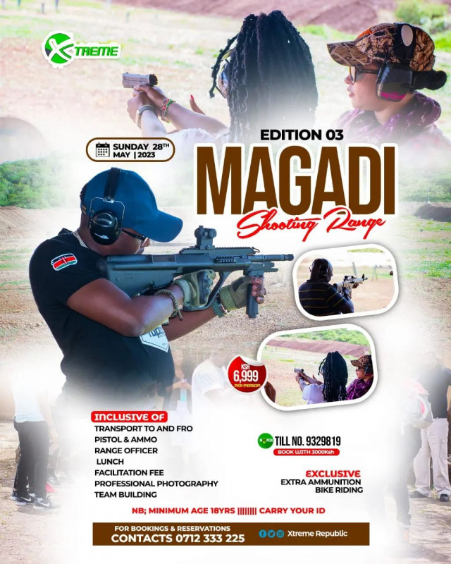 Magadi Shooting Range Edition 3 Ammodump Kwenia Magadi