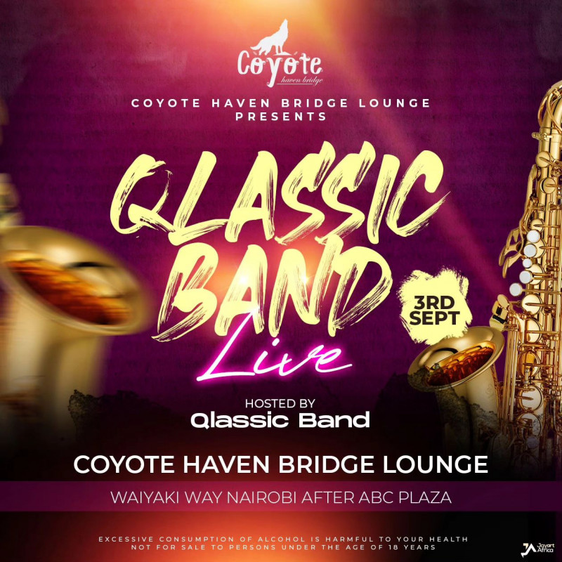 Qlassic Band Live Coyote Haven Bridge Waiyaki Way