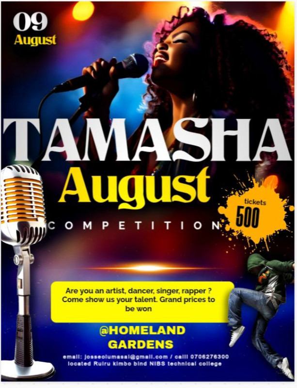 08-09 Tamasha August Competition at Homeland Gardens, Ruiru