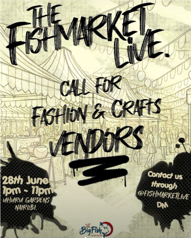 06-28 Join the Fishmarket at Uhuru Gardens