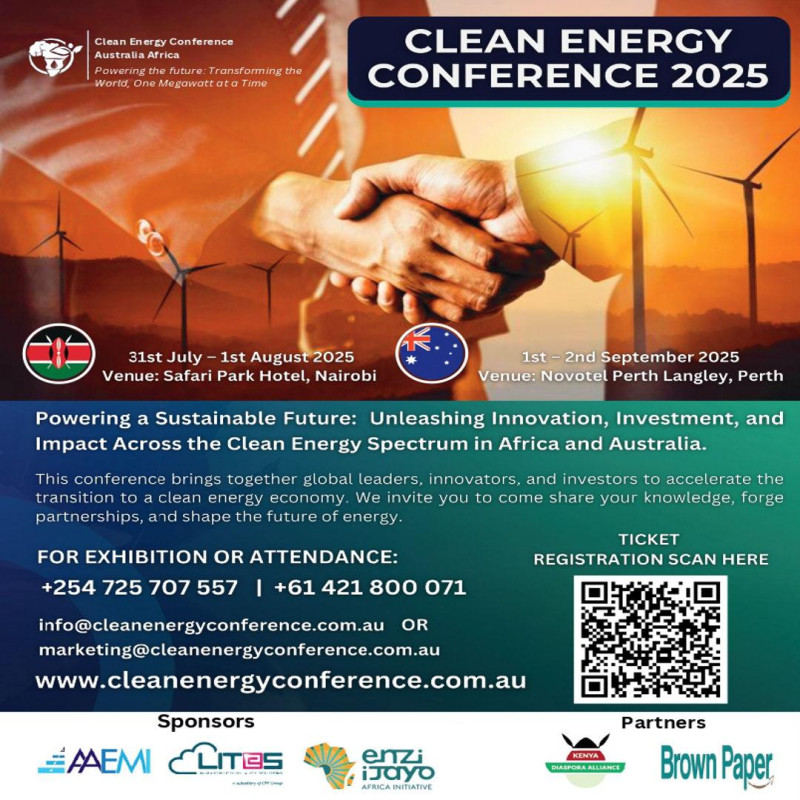 07-31 The Clean Energy Conference & Exhibition 2025 at Safari Park Hotel