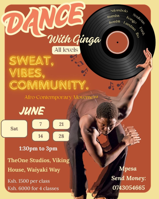 06-07 Groove into June with Ginga Dance Classes