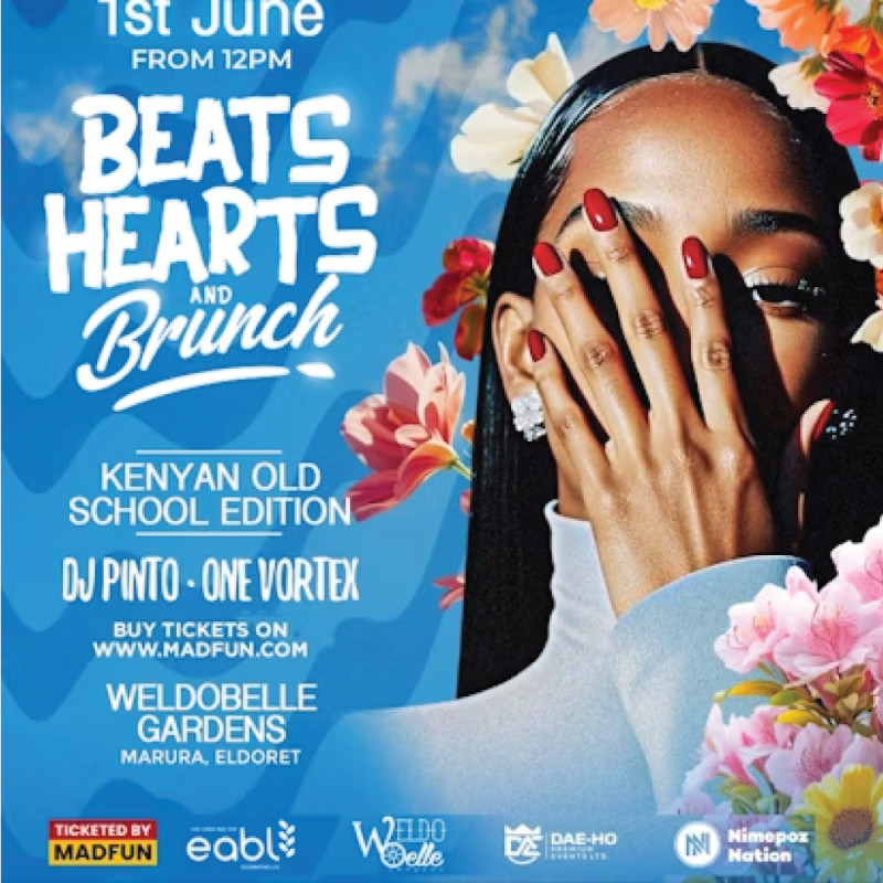 06-01 Join the Beats, Hearts & Brunch Kenyan Old School Edition in Eldoret!"