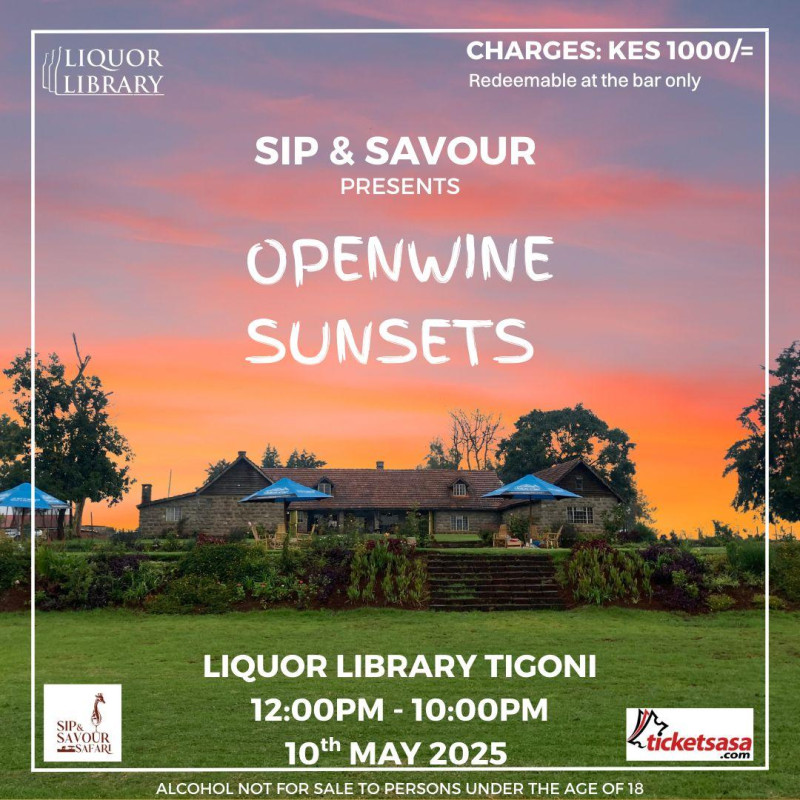 Open Wine Sunsets  Sip & Savour at Open Wine Sunsets! on 10th may 2025