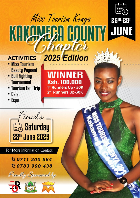 06-28 Miss Tourism Kenya Kakamega County Chapter in Kakamega County